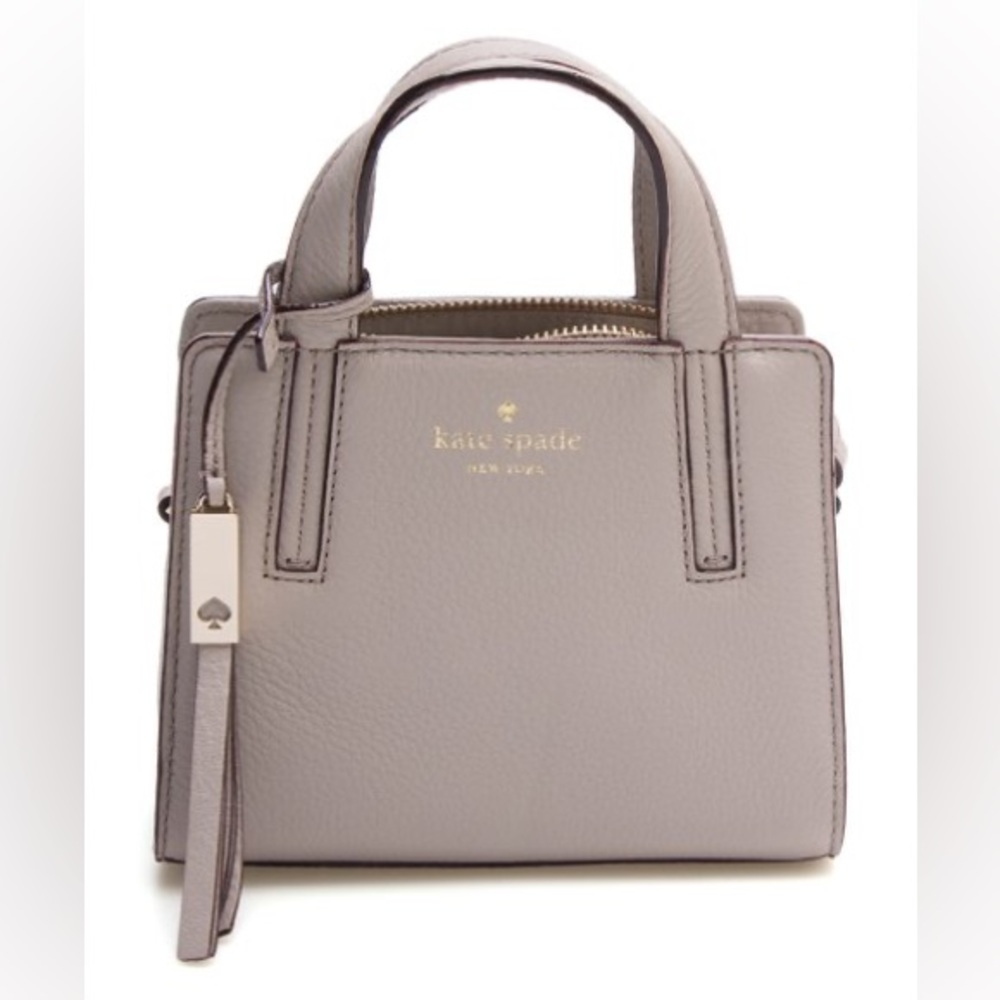 Kate Spade New York | Taupe Clocktower Grey Street Dominique Crossbody Bag